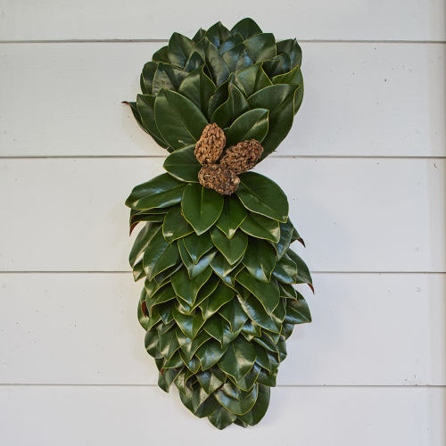 All Green Magnolia Swag