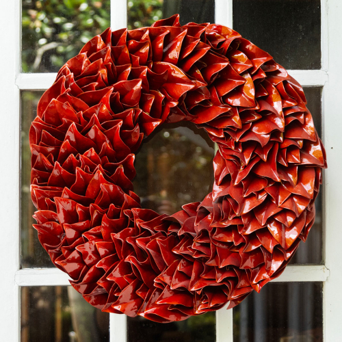 Pumpkin Lacquer Wreath