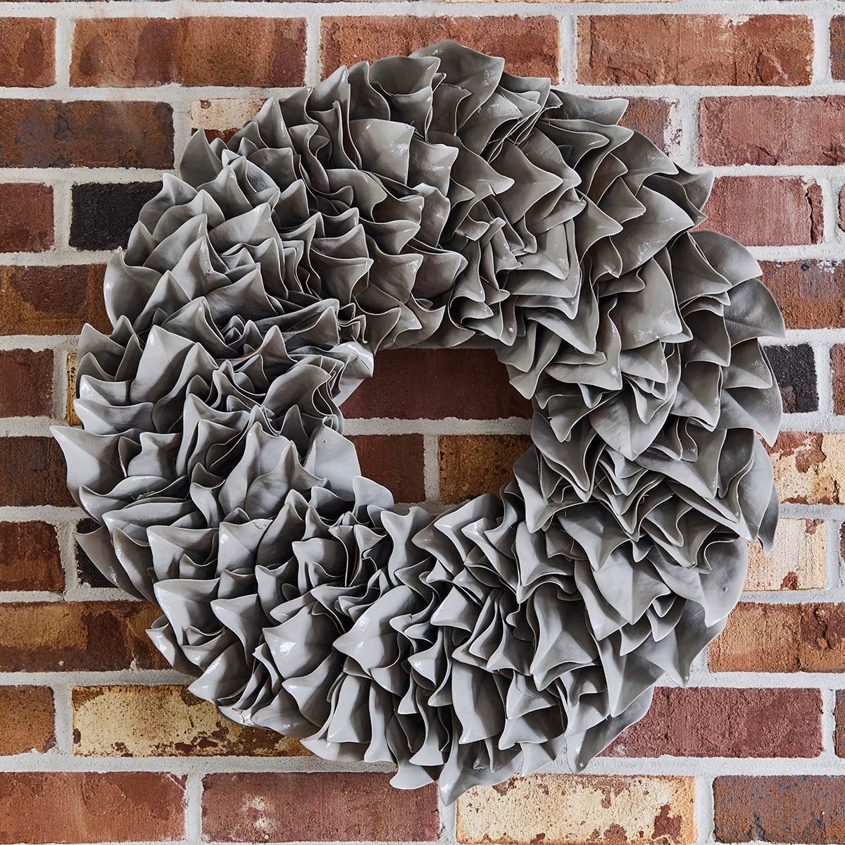 Taupe Lacquer Wreath