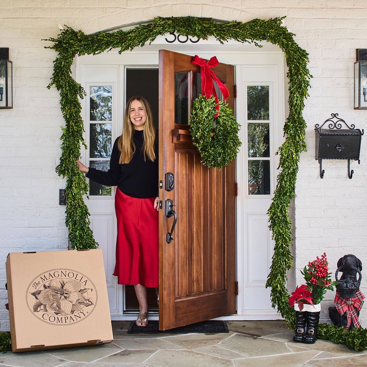 Fresh Boxwood Wreath