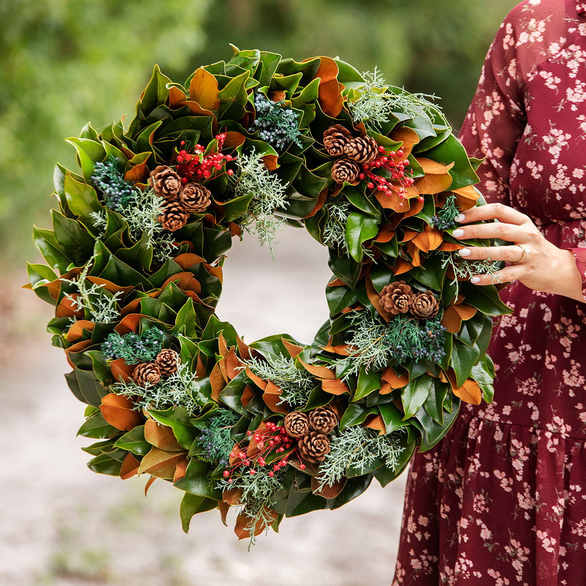 Little Gem & Berries Wreath