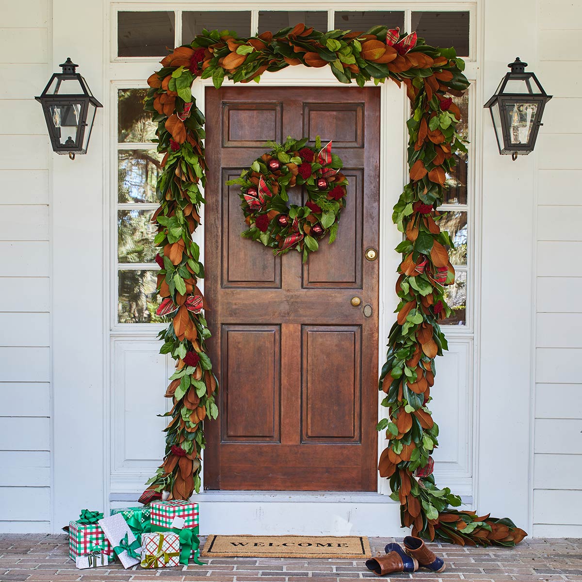 Jingle Bell Blossom Wreath