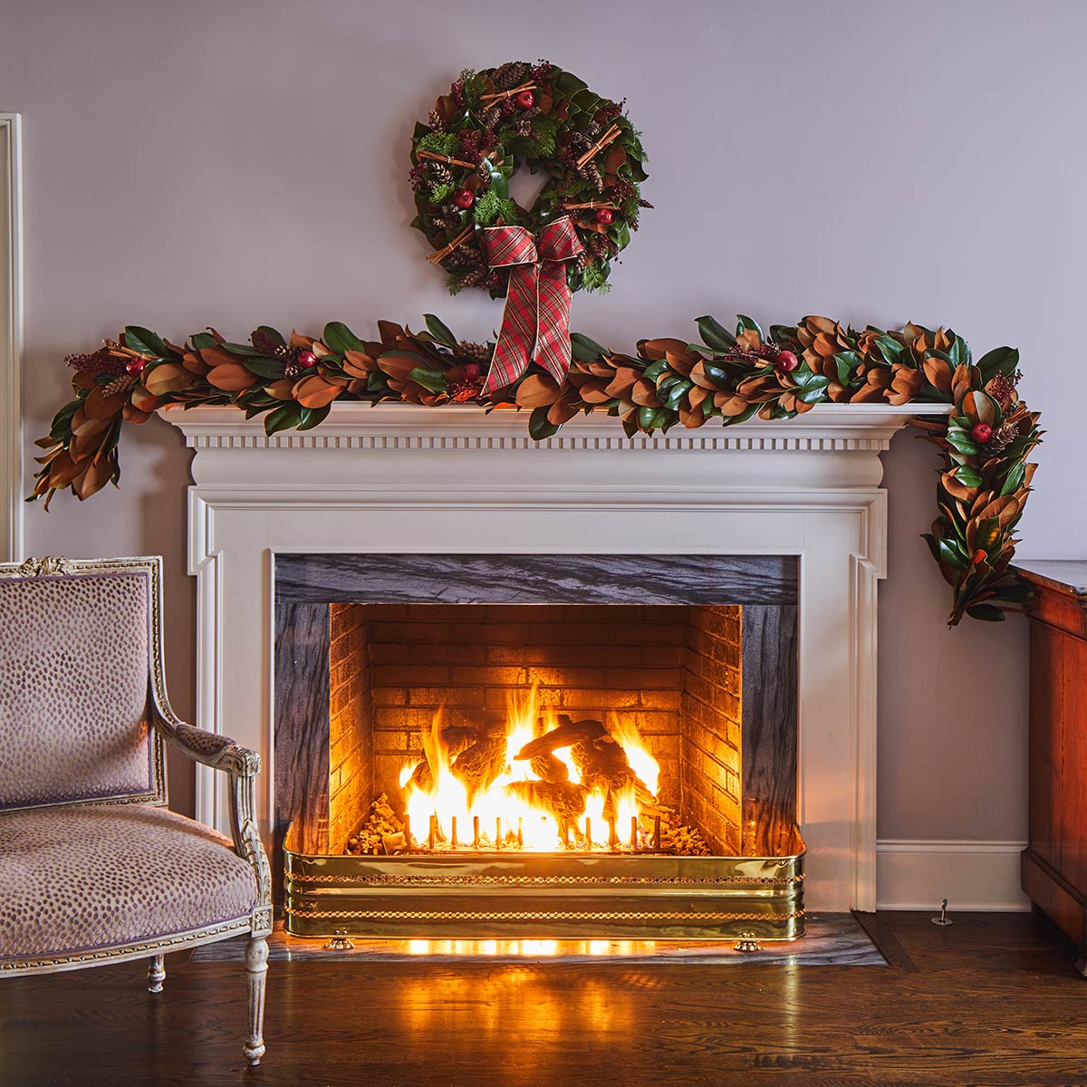 Merry Magnolia Wreath