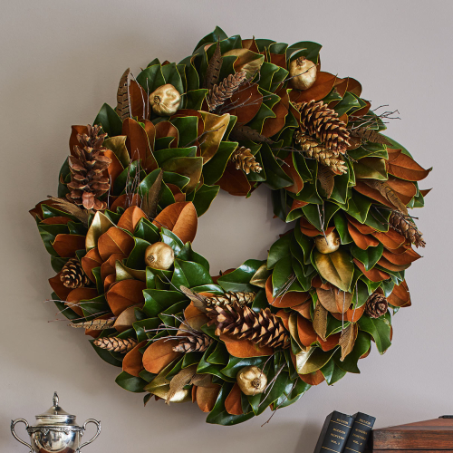 Golden Woodlands Wreath