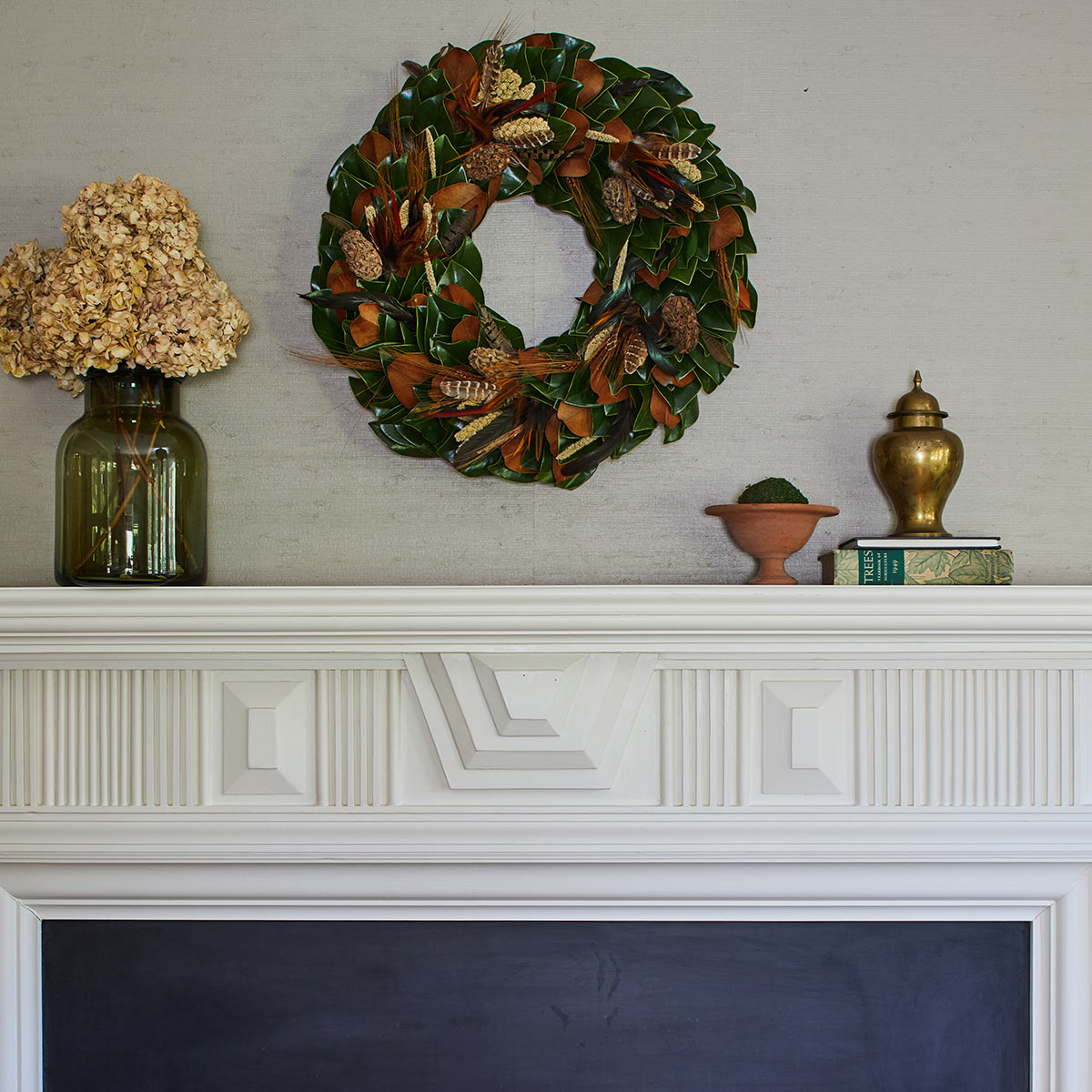 Turkey Pheasant Wreath