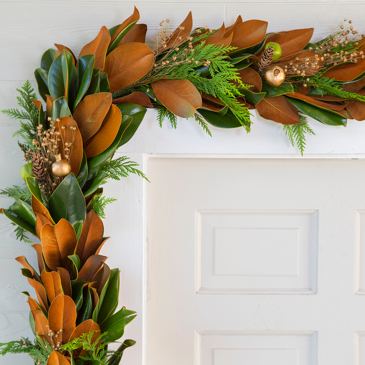 Golden Cedar Garland